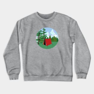 Camping Crewneck Sweatshirt